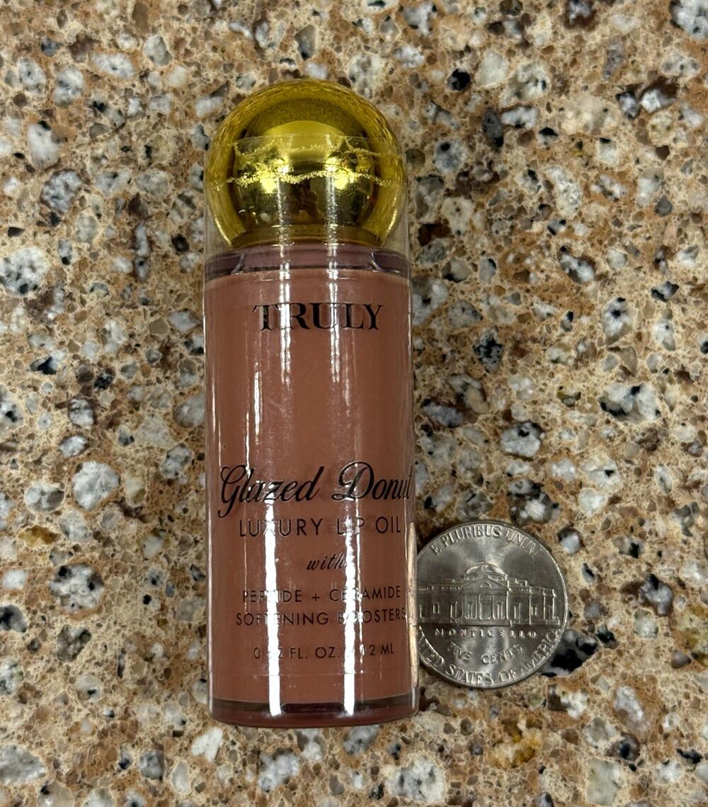 Truly Glazed Donut Luxury Lip Oil, Oil Formula 0.42 fl oz